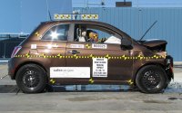 Краш тест Фиат 500